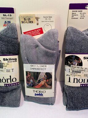 Thorlo Skiing Socks bundle of 3